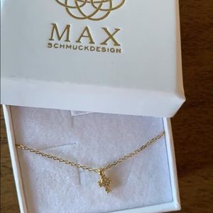 Tiny cross necklace